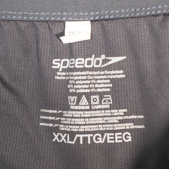 Speedo Size XXL Grey lined swim trunks - Picture 9 of 9
